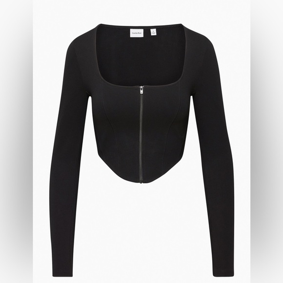 Aritzia Sunday Best Maverick Longsleeve Shirt - Picture 2 of 10